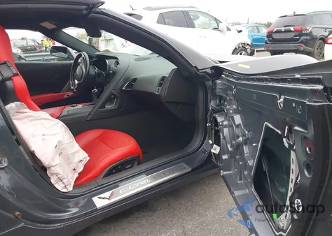 2014 Chevrolet Corvette Stingray Z51 z USA, uszkodzony, nr VIN 1G1YJ3D70E5113586